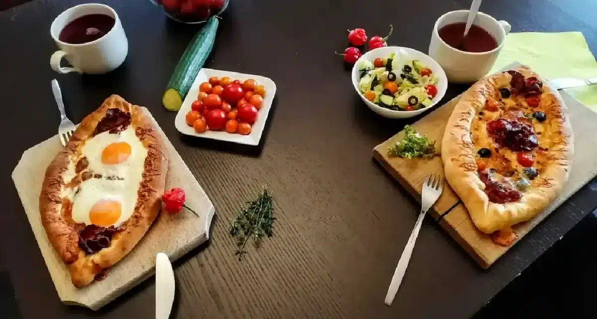 Chačapuri – gruzínska loďka z cesta